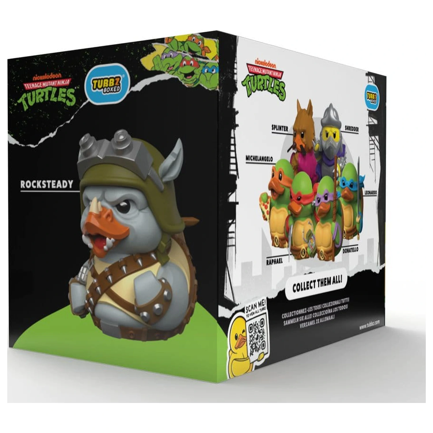 Teenage Mutant Ninja Turtles Tubbz PVC Figur Rocksteady Produktfoto
