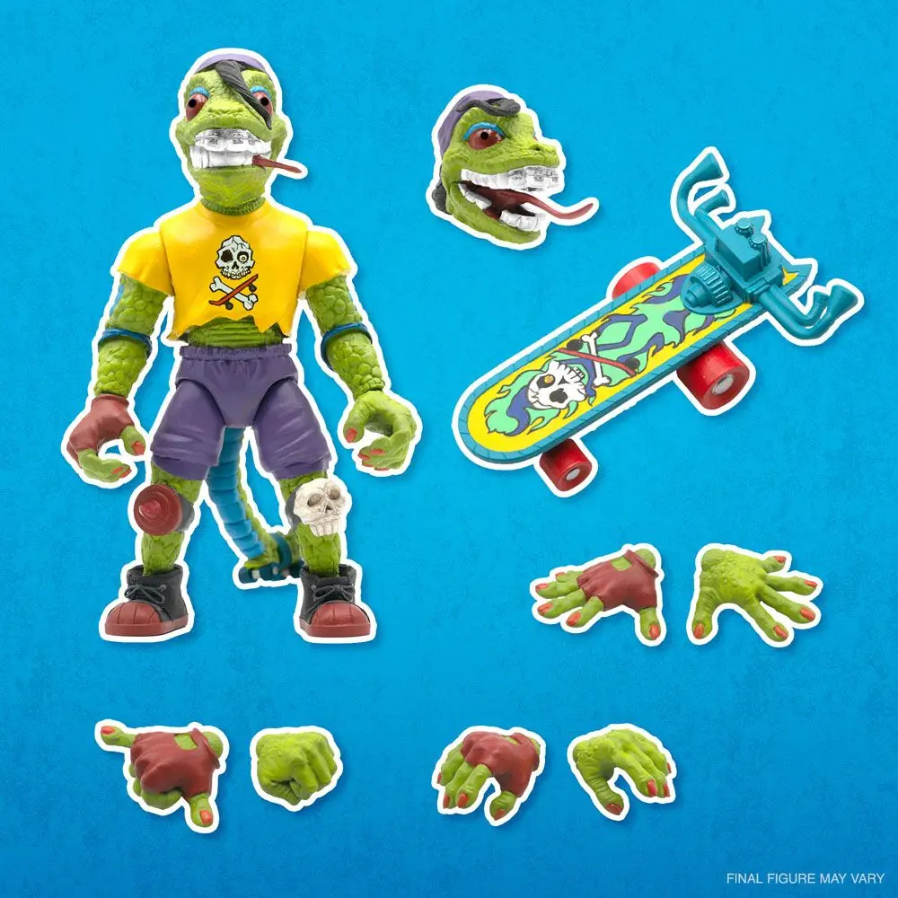 Teenage Mutant Ninja Turtles Ultimates Actionfigur Mondo Gecko 18 cm Produktfoto
