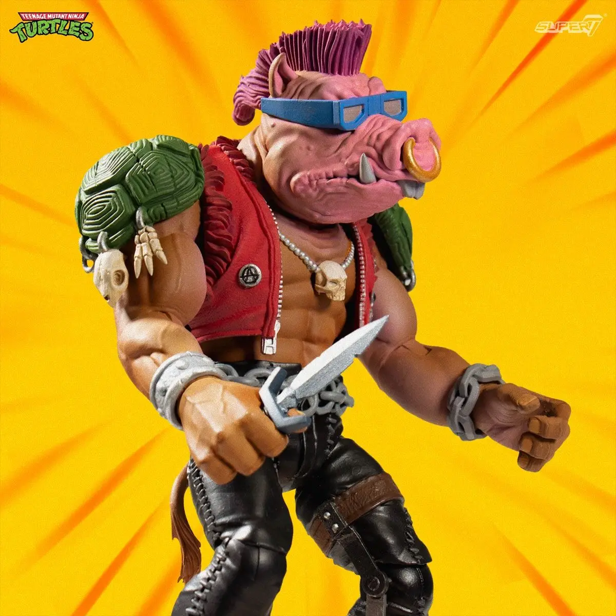 Teenage Mutant Ninja Turtles Ultimates Actionfigur Bebop 18 cm Produktfoto