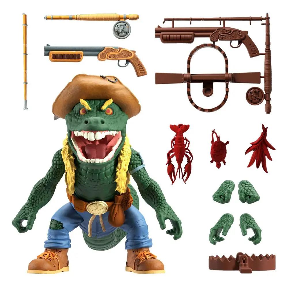 Teenage Mutant Ninja Turtles Ultimates Actionfigur Leatherhead 18 cm termékfotó