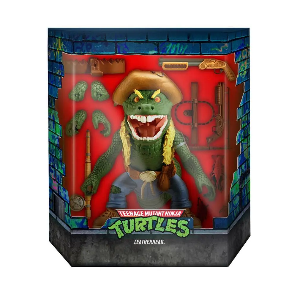 Teenage Mutant Ninja Turtles Ultimates Actionfigur Leatherhead 18 cm termékfotó