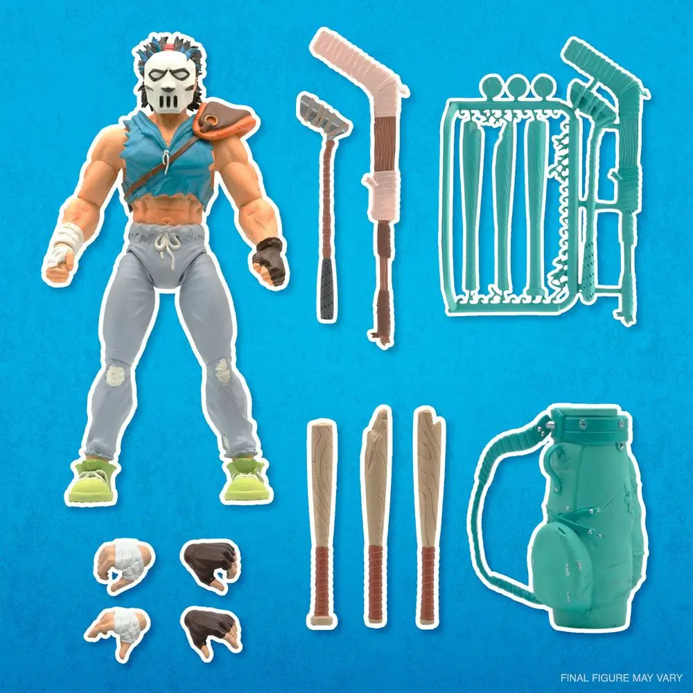 Teenage Mutant Ninja Turtles Ultimates Actionfigur Casey Jones 18 cm Produktfoto