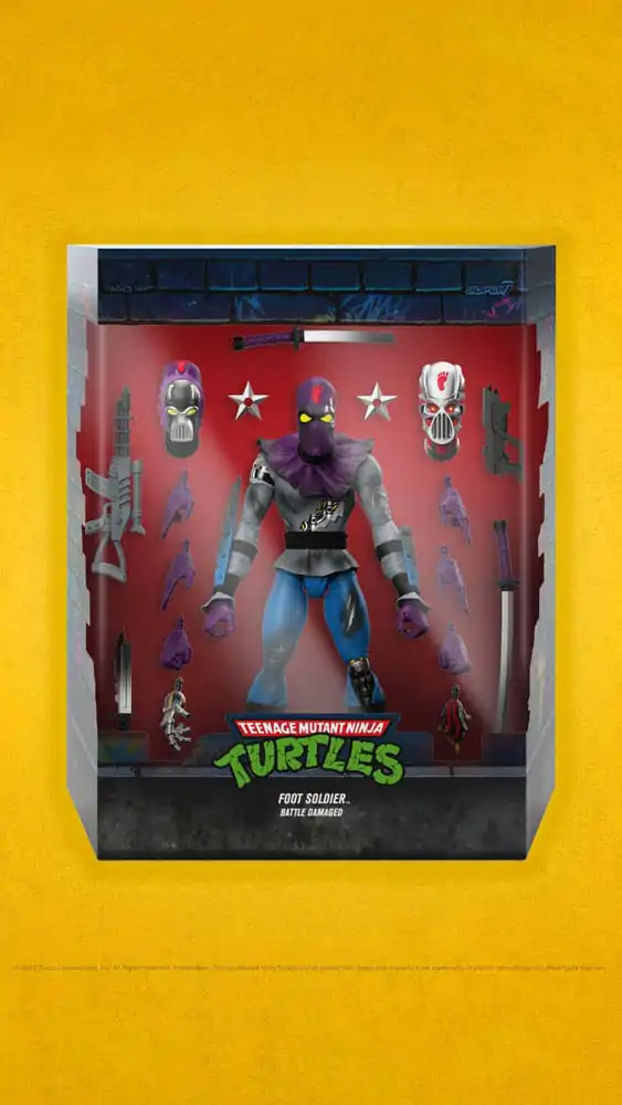 Teenage Mutant Ninja Turtles Ultimates Actionfigur Foot Soldier (Battle  Damaged) 18 cm termékfotó