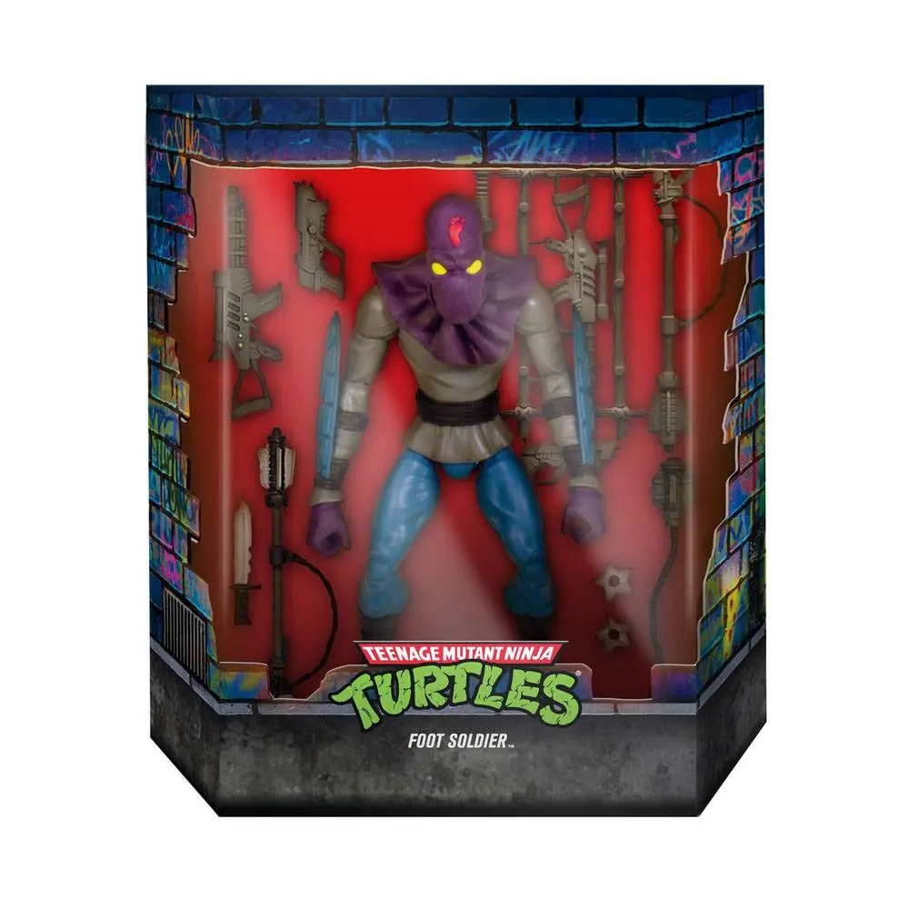 Teenage Mutant Ninja Turtles Ultimates Actionfigur Foot Soldier Version 2 18 cm Produktfoto