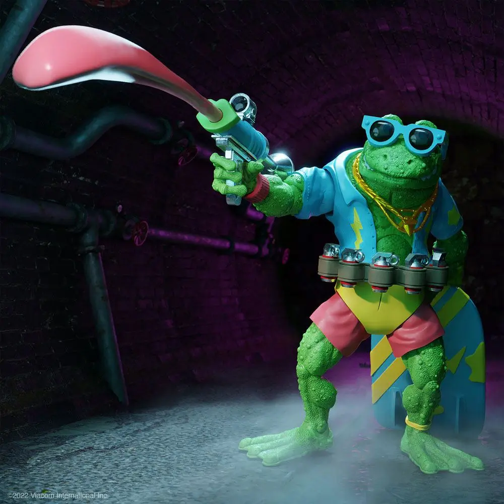 Teenage Mutant Ninja Turtles Ultimates Actionfigur Genghis Frog 18 cm termékfotó