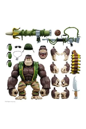 Teenage Mutant Ninja Turtles Ultimates Actionfigur Guerrilla Gorilla 20 cm termékfotó