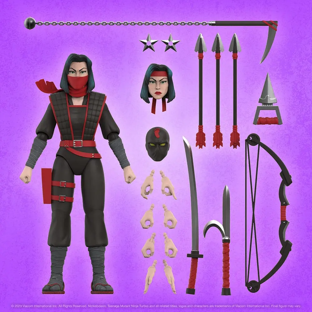 Teenage Mutant Ninja Turtles Ultimates Action Figur Karai 18 cm termékfotó