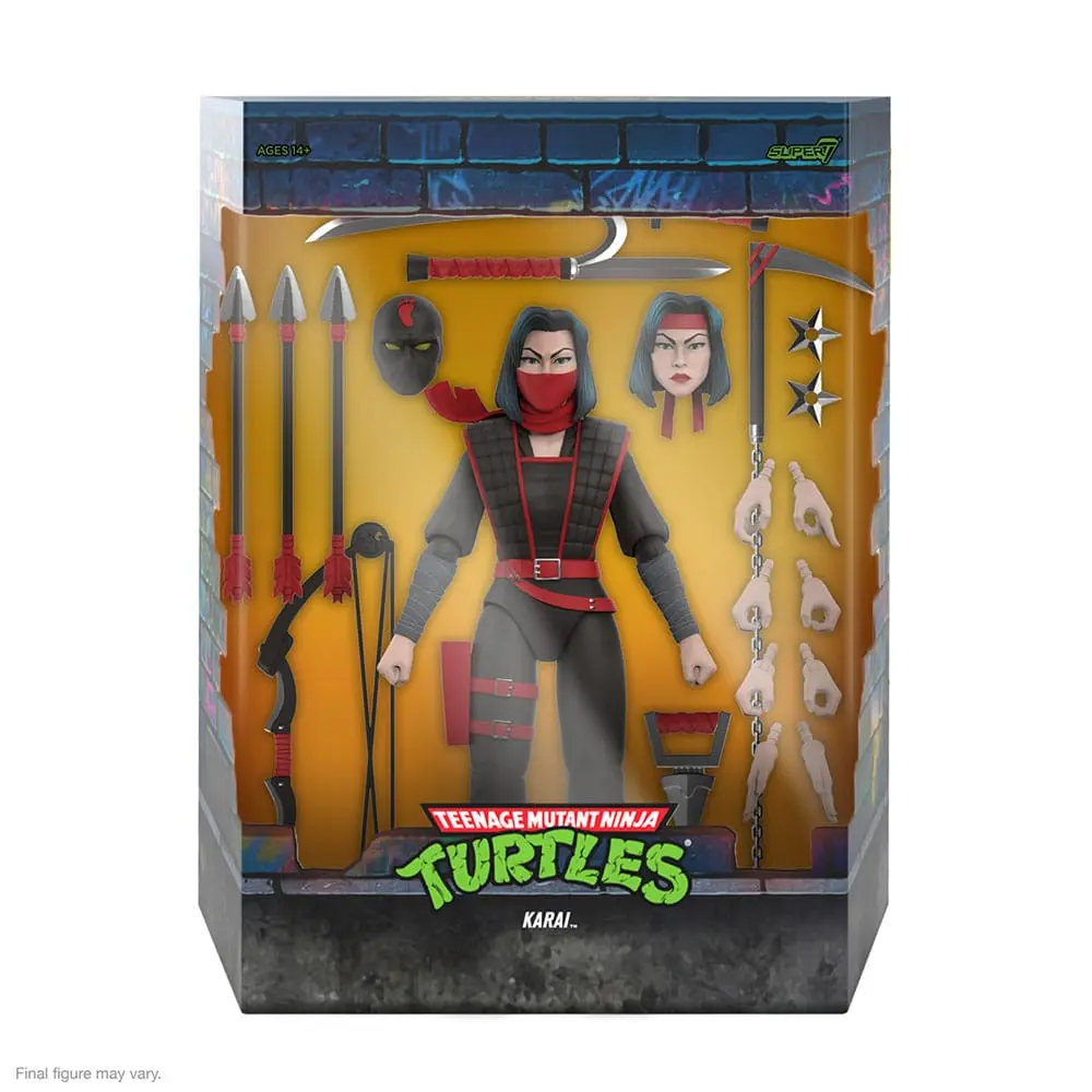 Teenage Mutant Ninja Turtles Ultimates Action Figur Karai 18 cm termékfotó