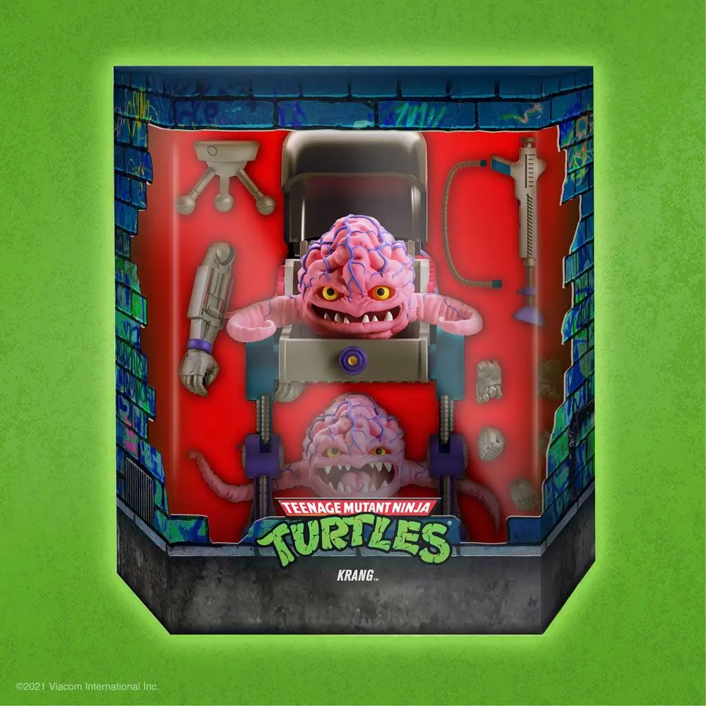 Teenage Mutant Ninja Turtles Ultimates Actionfigur Krang 18 cm Produktfoto