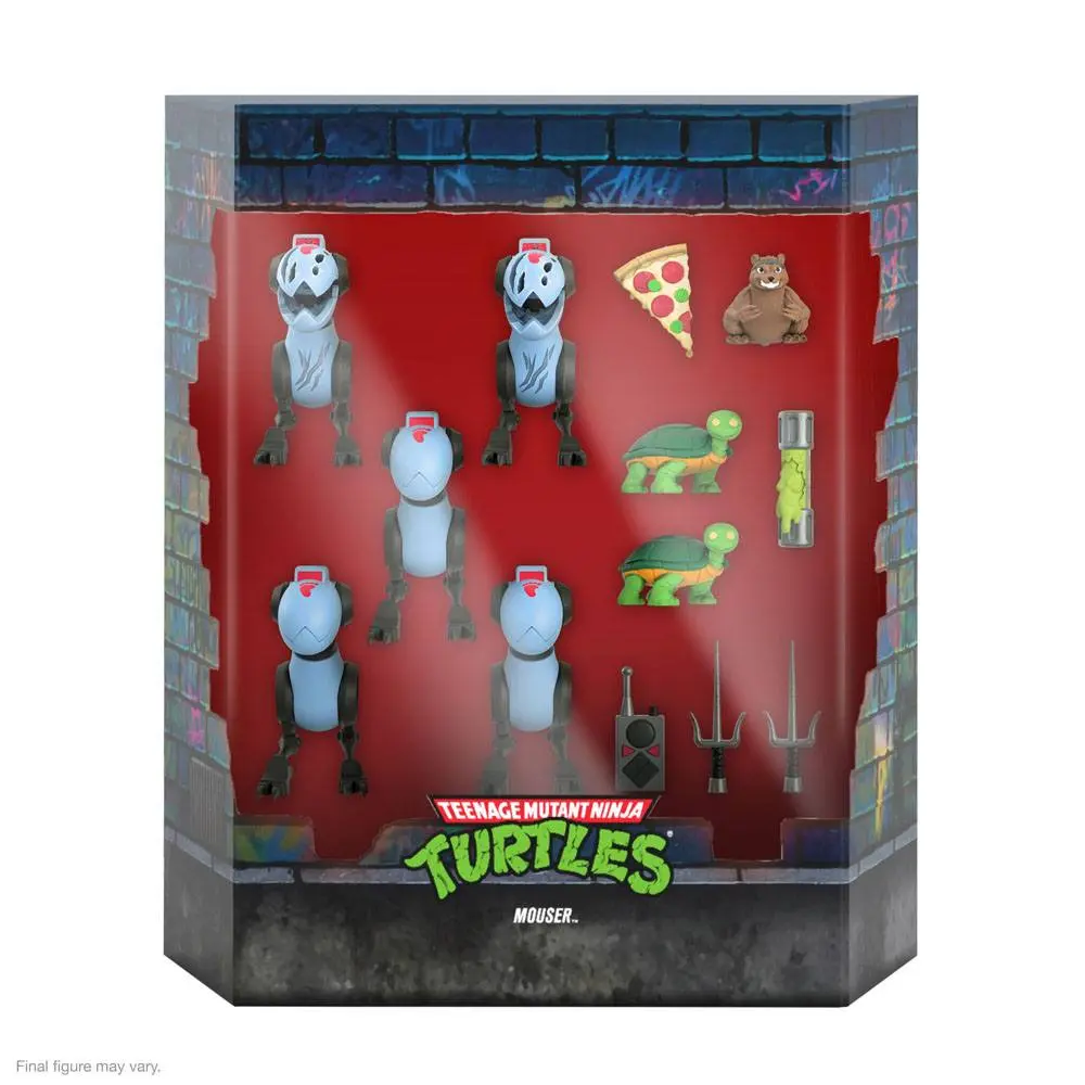 Teenage Mutant Ninja Turtles Ultimates Actionfiguren 5er-Pack Mousers 8 cm termékfotó