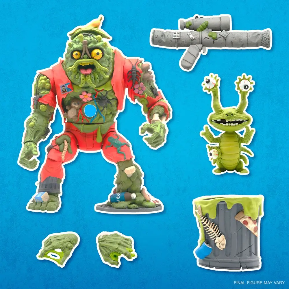 Teenage Mutant Ninja Turtles Ultimates Actionfigur Muckman & Joe Eyeball 18 cm Produktfoto
