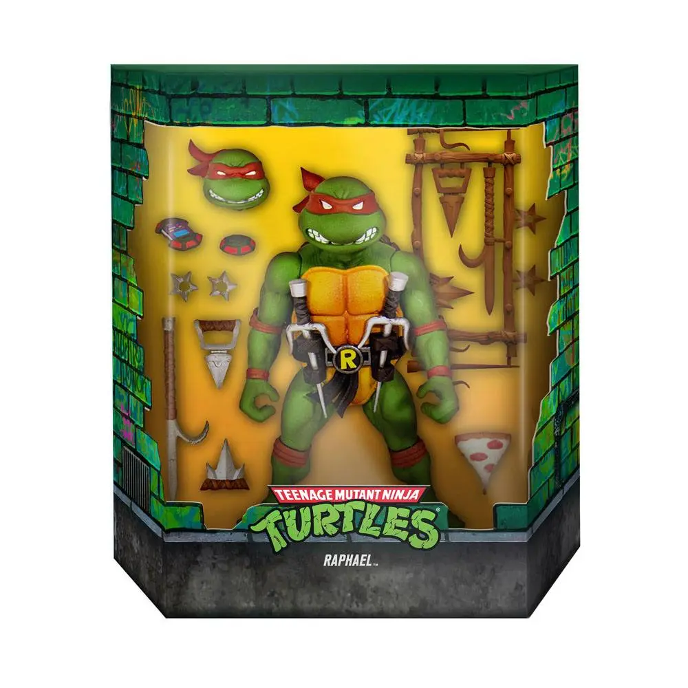 Teenage Mutant Ninja Turtles Ultimates Actionfigur Raphael Version 2 18 cm termékfotó