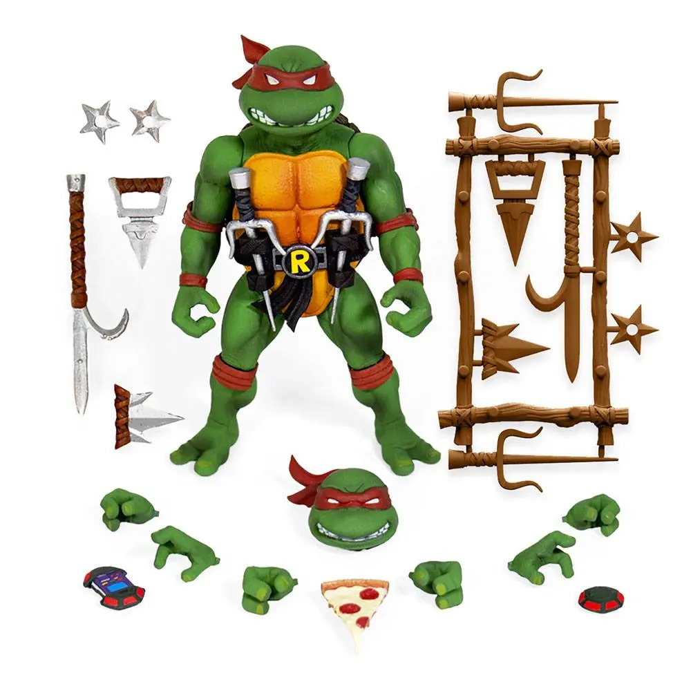 Teenage Mutant Ninja Turtles Ultimates Actionfigur Raphael Version 2 18 cm termékfotó