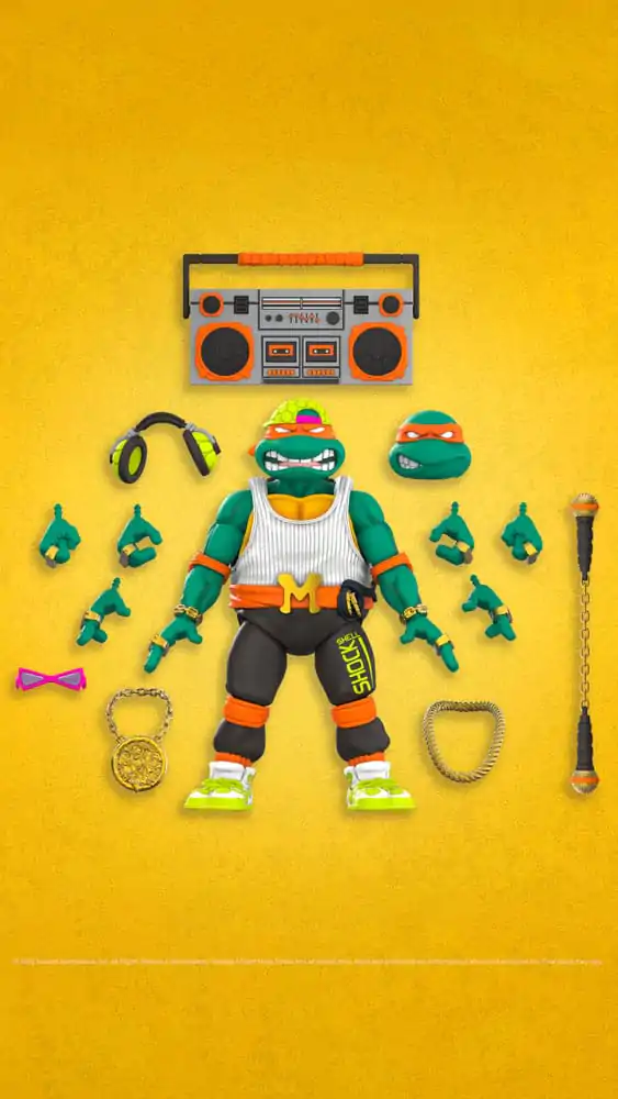 Teenage Mutant Ninja Turtles Ultimates Actionfigur Rappin' Mike 18 cm termékfotó