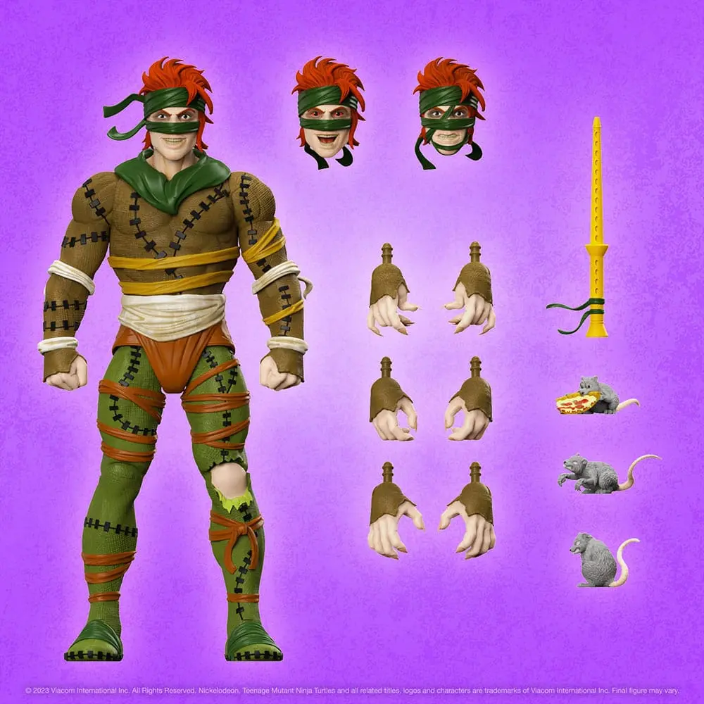 Teenage Mutant Ninja Turtles Ultimates Actionfigur Rat King 18 cm Produktfoto