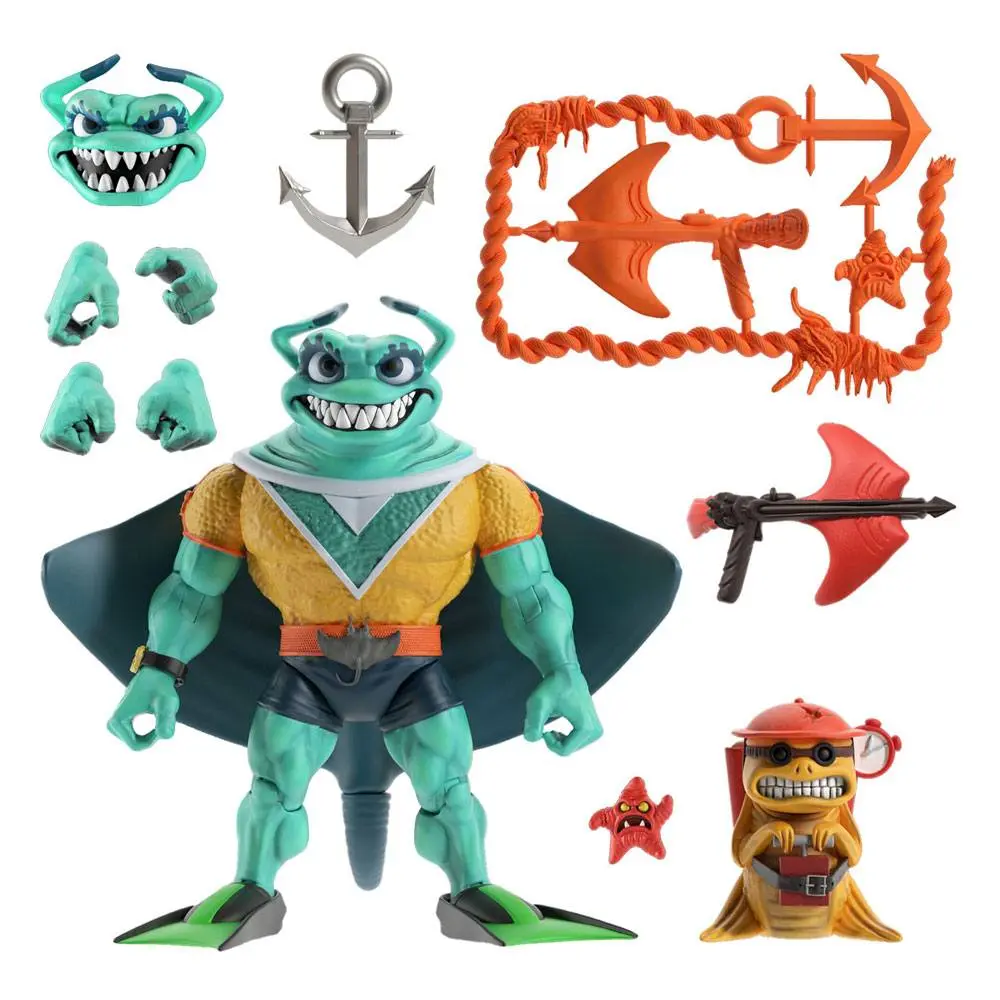 Teenage Mutant Ninja Turtles Ultimates Actionfigur Ray Fillet 18 cm Produktfoto