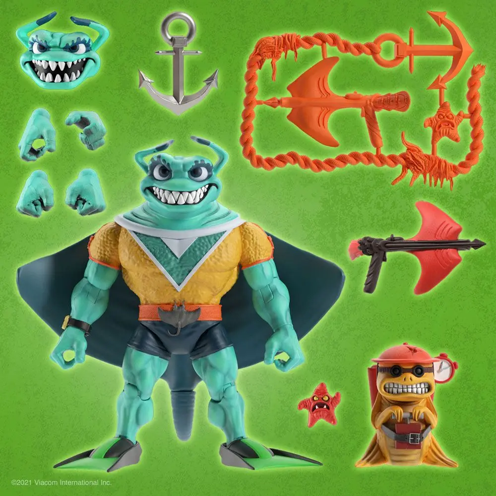 Teenage Mutant Ninja Turtles Ultimates Actionfigur Ray Fillet 18 cm Produktfoto