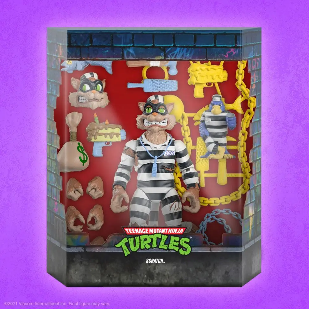 Teenage Mutant Ninja Turtles Ultimates Actionfigur Scratch 18 cm termékfotó