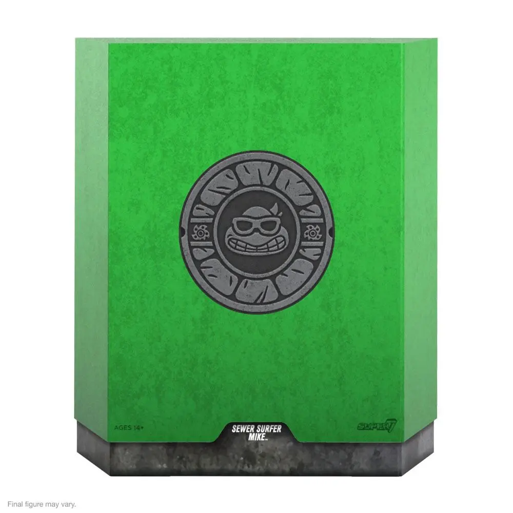 Teenage Mutant Ninja Turtles Ultimates Actionfigur Sewer Surfer Mike 18 cm Produktfoto