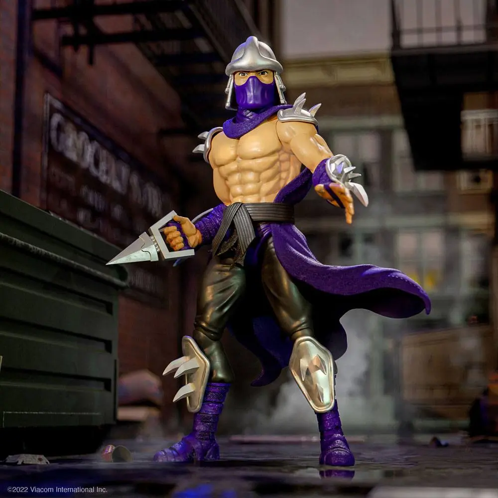 Teenage Mutant Ninja Turtles Ultimates Actionfigur Shredder (Silver Armor) 18 cm termékfotó