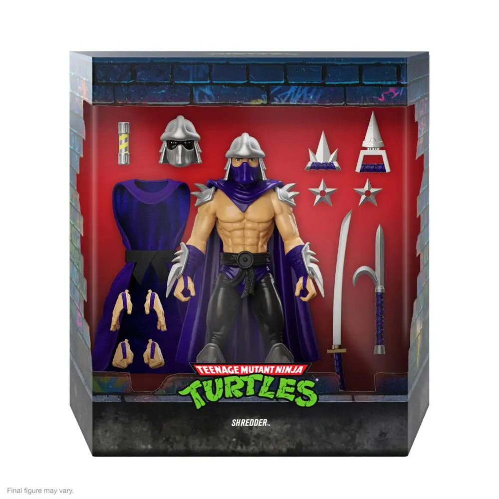 Teenage Mutant Ninja Turtles Ultimates Actionfigur Shredder (Silver Armor) 18 cm termékfotó