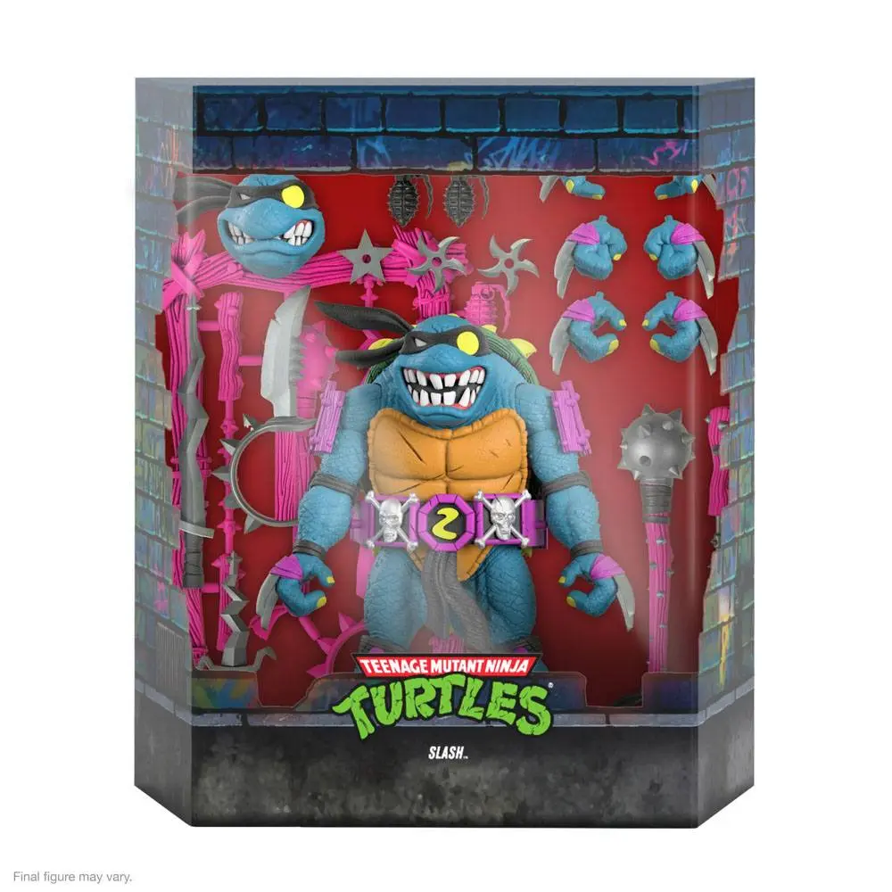 Teenage Mutant Ninja Turtles Ultimates Actionfigur Slash 18 cm termékfotó