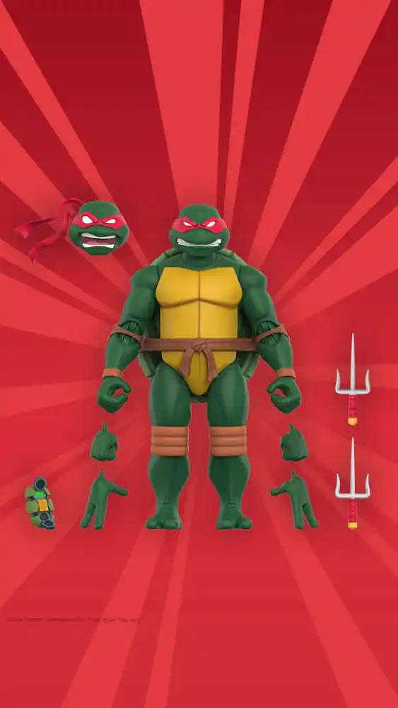 Teenage Mutant Ninja Turtles Ultimates Actionfigur Wave 12 Raphael 18 cm termékfotó