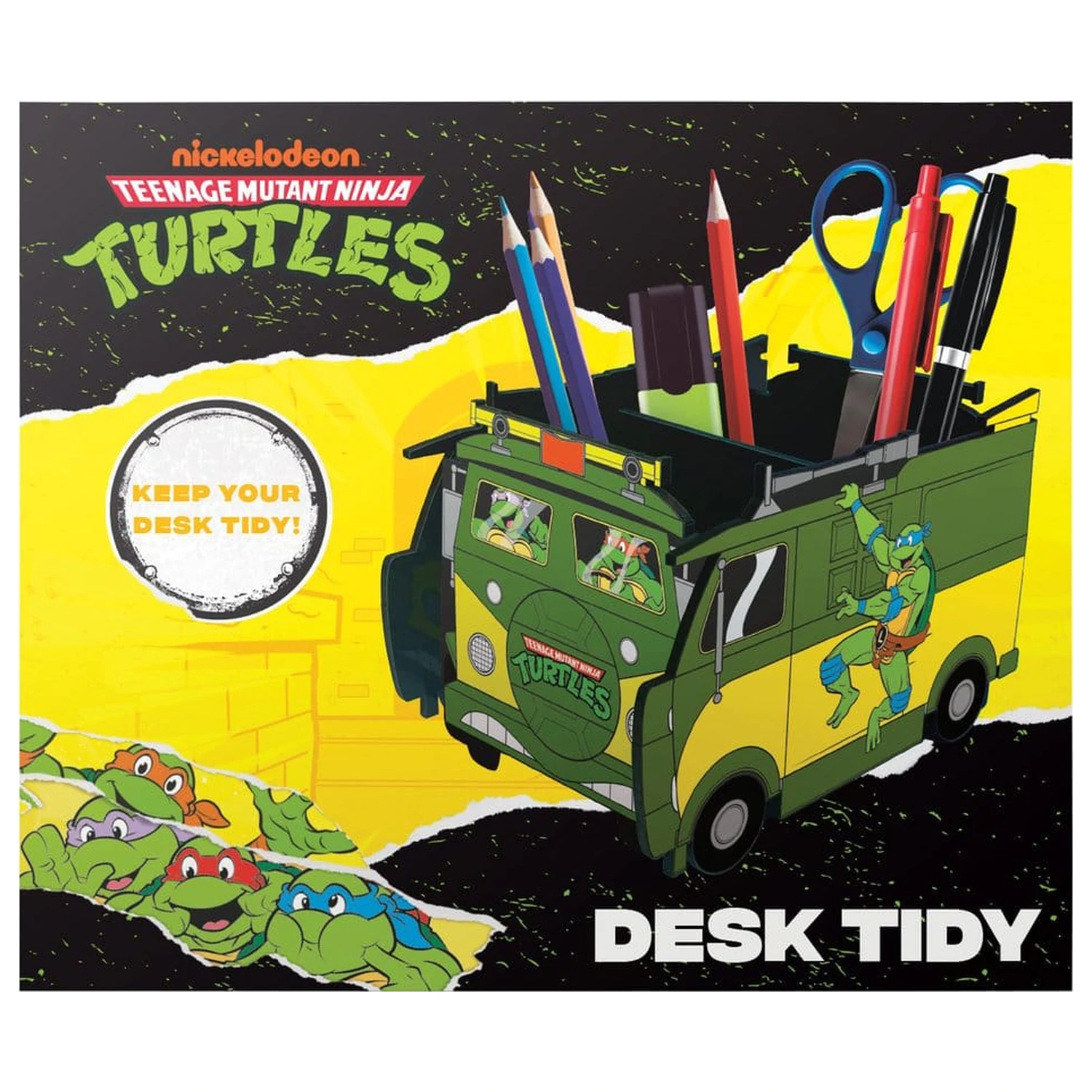 Teenage Mutant Ninja Turtles Schreibtisch-Organizer Van 23 cm Produktfoto
