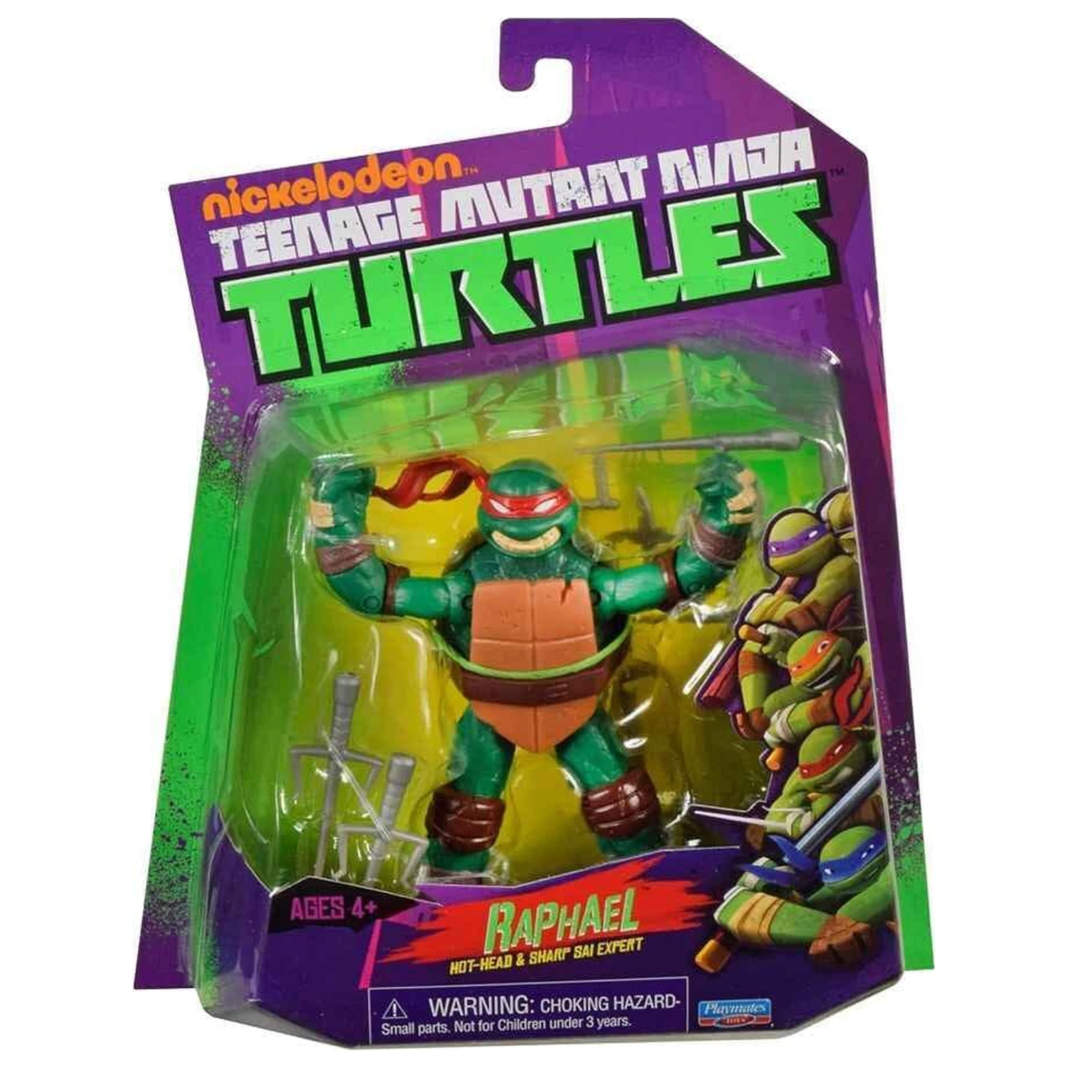 Teenage Mutant Ninja Turtles World of TMNT Actionfigur Raphael 11 cm Produktfoto