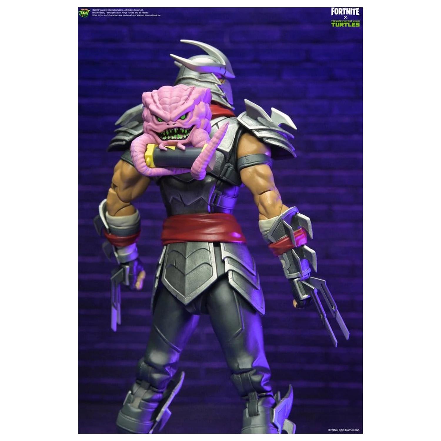 Teenage Mutant Ninja Turtles x Fortnite Action-Figur Shredder 18 cm Produktfoto