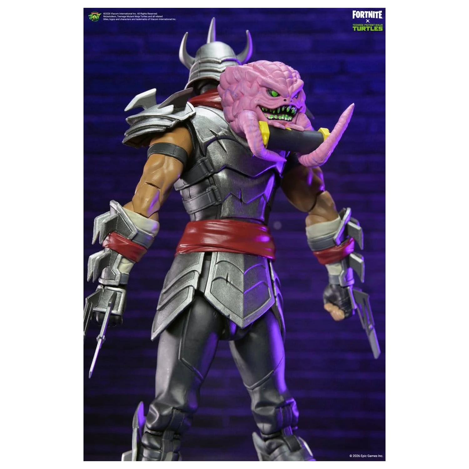 Teenage Mutant Ninja Turtles x Fortnite Action-Figur Shredder 18 cm Produktfoto