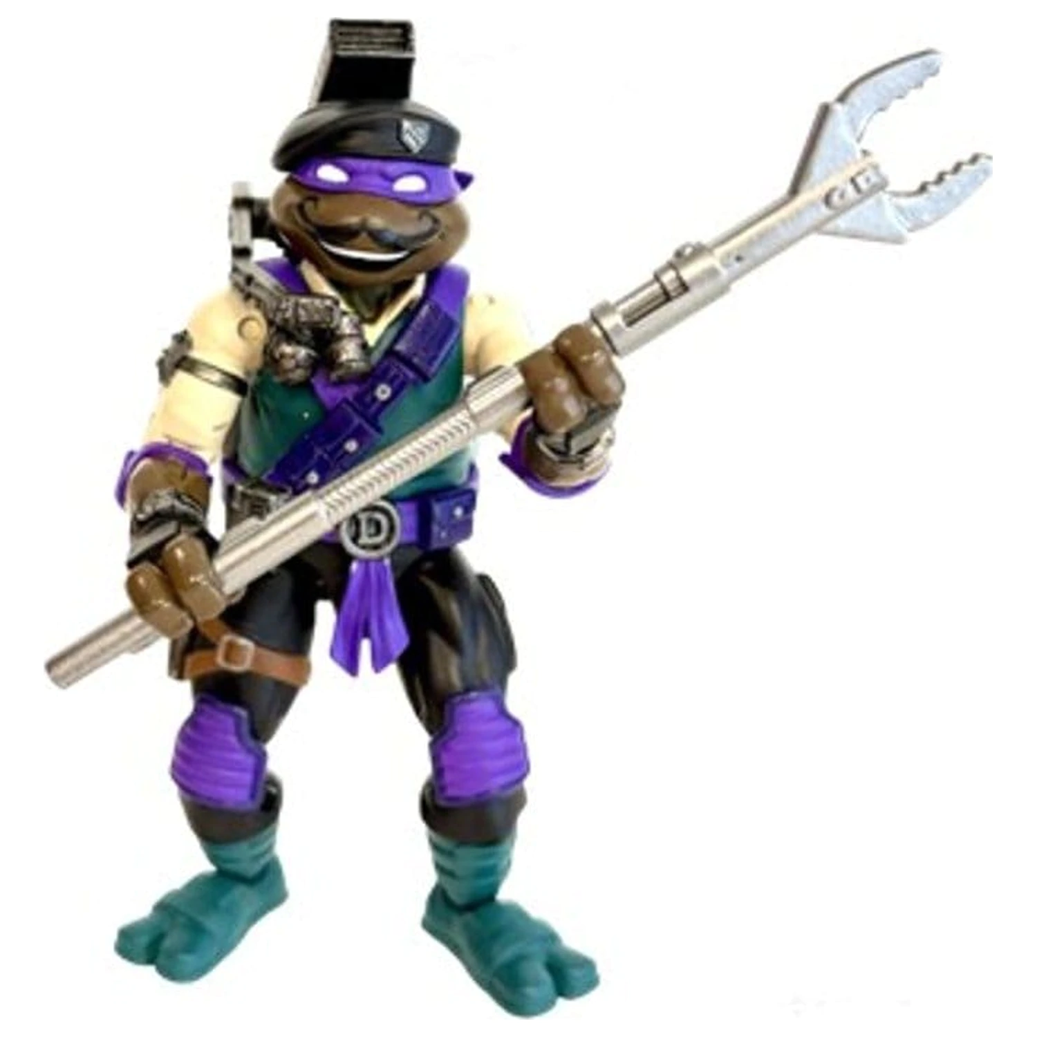 Teenage Mutant Ninja Turtles x G.I. Joe Crossover Classics Action Figur Donatello x Dial-Tone 12 cm Produktfoto