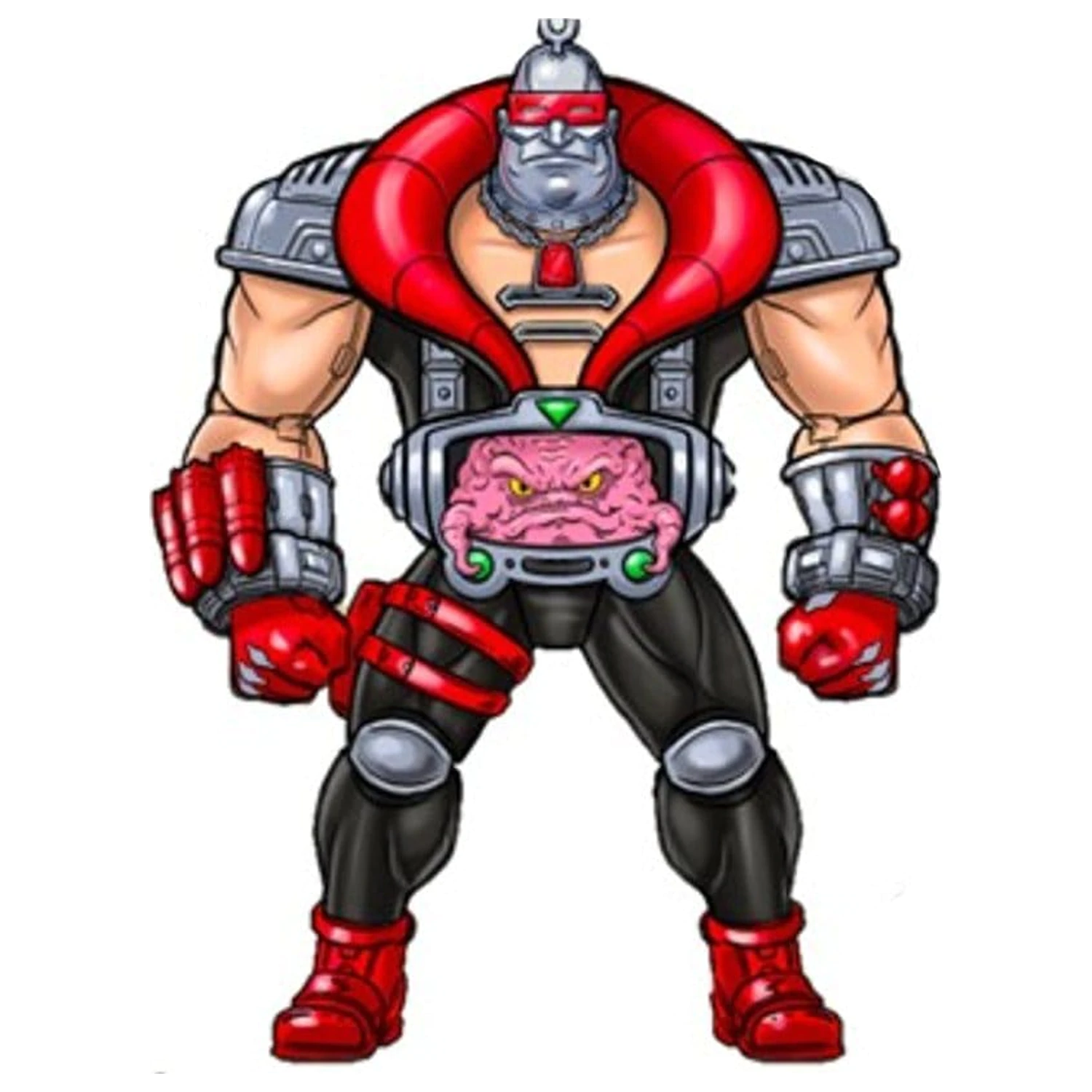 Teenage Mutant Ninja Turtles x G.I. Joe Crossover Classics Action Figur Krang Droid x Destro 12 cm Produktfoto
