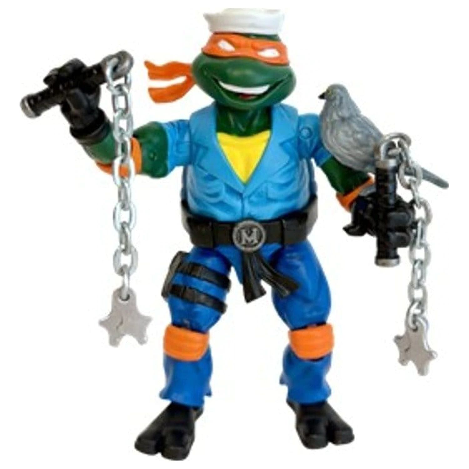 Teenage Mutant Ninja Turtles x G.I. Joe Crossover Classics Action Figur Michelangelo x Shipwreck 12 cm Produktfoto
