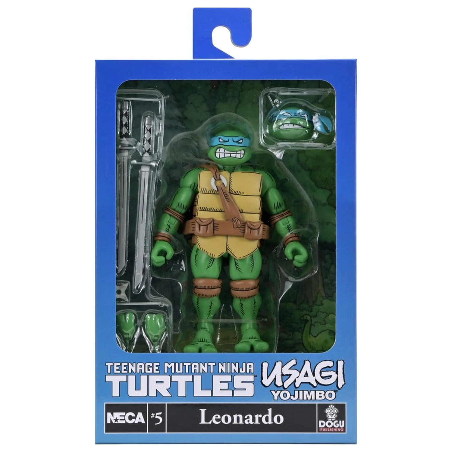 Teenage Mutant Ninja Turtles x Usagi Yojimbo Ultimative Action-Figur Leonardo 18 cm Produktfoto