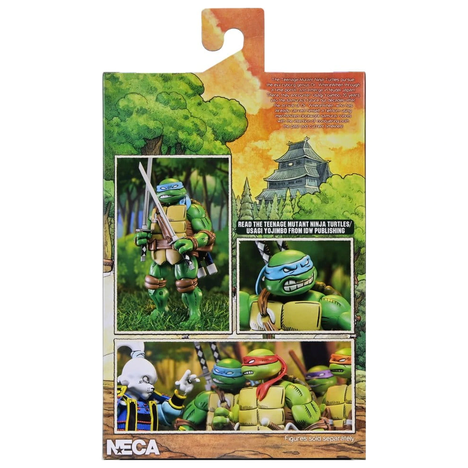 Teenage Mutant Ninja Turtles x Usagi Yojimbo Ultimative Action-Figur Leonardo 18 cm Produktfoto