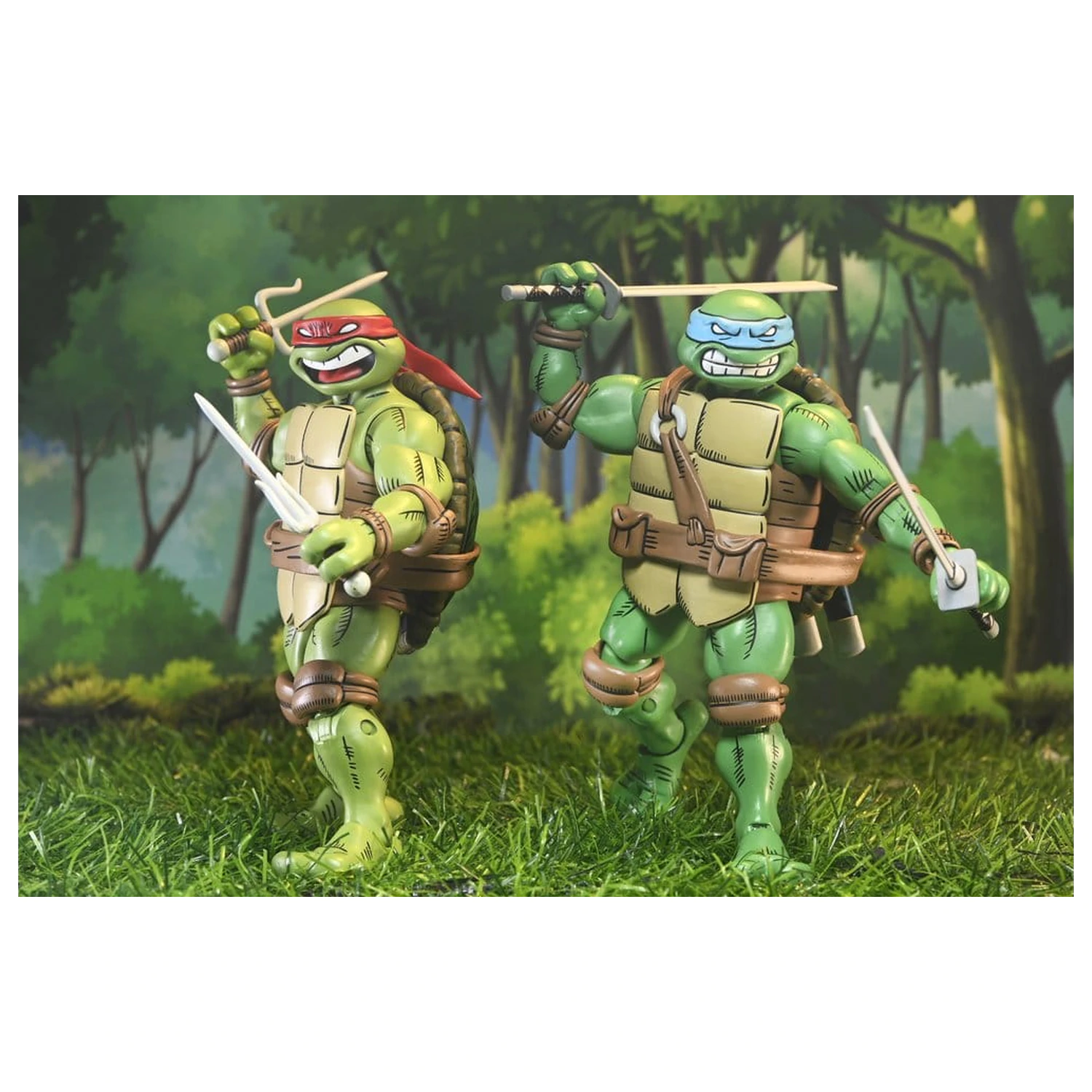 Teenage Mutant Ninja Turtles x Usagi Yojimbo Ultimative Action-Figur Leonardo 18 cm Produktfoto