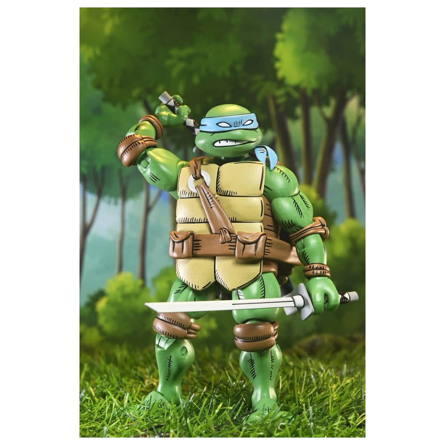 Teenage Mutant Ninja Turtles x Usagi Yojimbo Ultimative Action-Figur Leonardo 18 cm Produktfoto