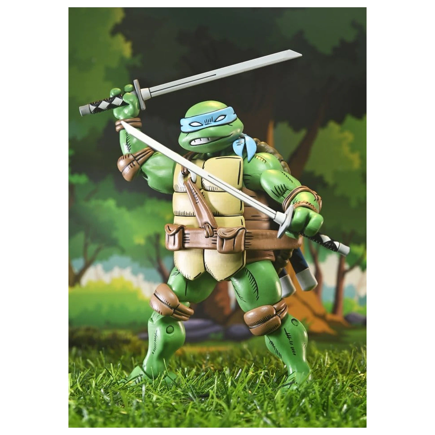 Teenage Mutant Ninja Turtles x Usagi Yojimbo Ultimative Action-Figur Leonardo 18 cm Produktfoto