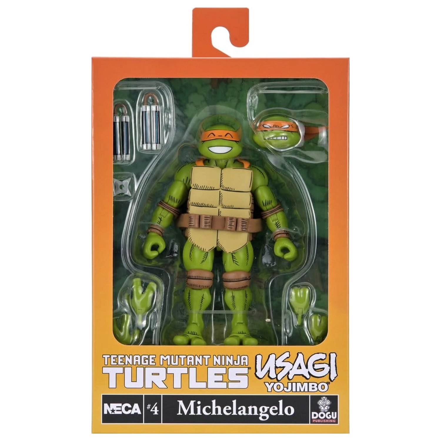 Teenage Mutant Ninja Turtles x Usagi Yojimbo Ultimative Actionfigur Michelangelo 18 cm Produktfoto