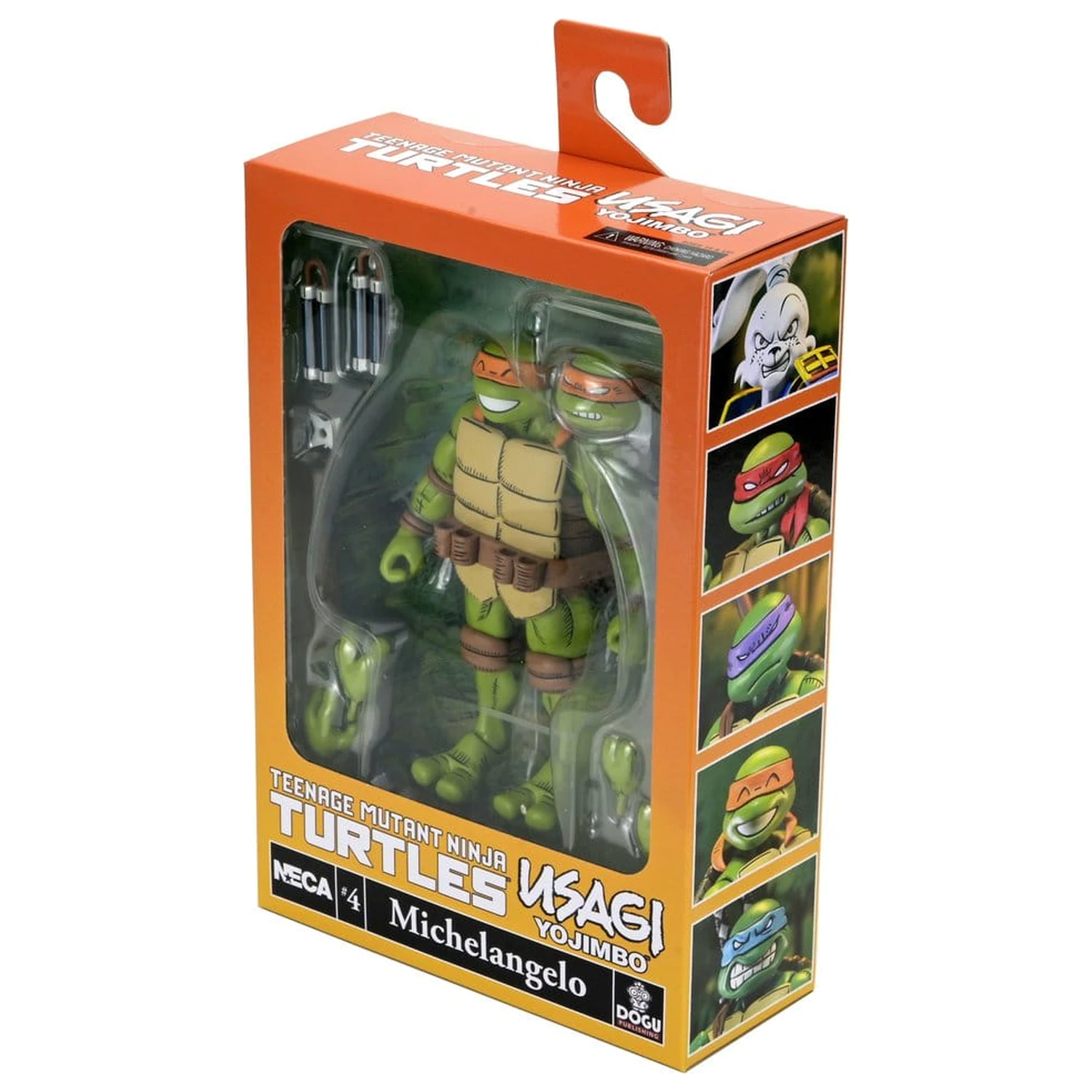 Teenage Mutant Ninja Turtles x Usagi Yojimbo Ultimative Actionfigur Michelangelo 18 cm Produktfoto