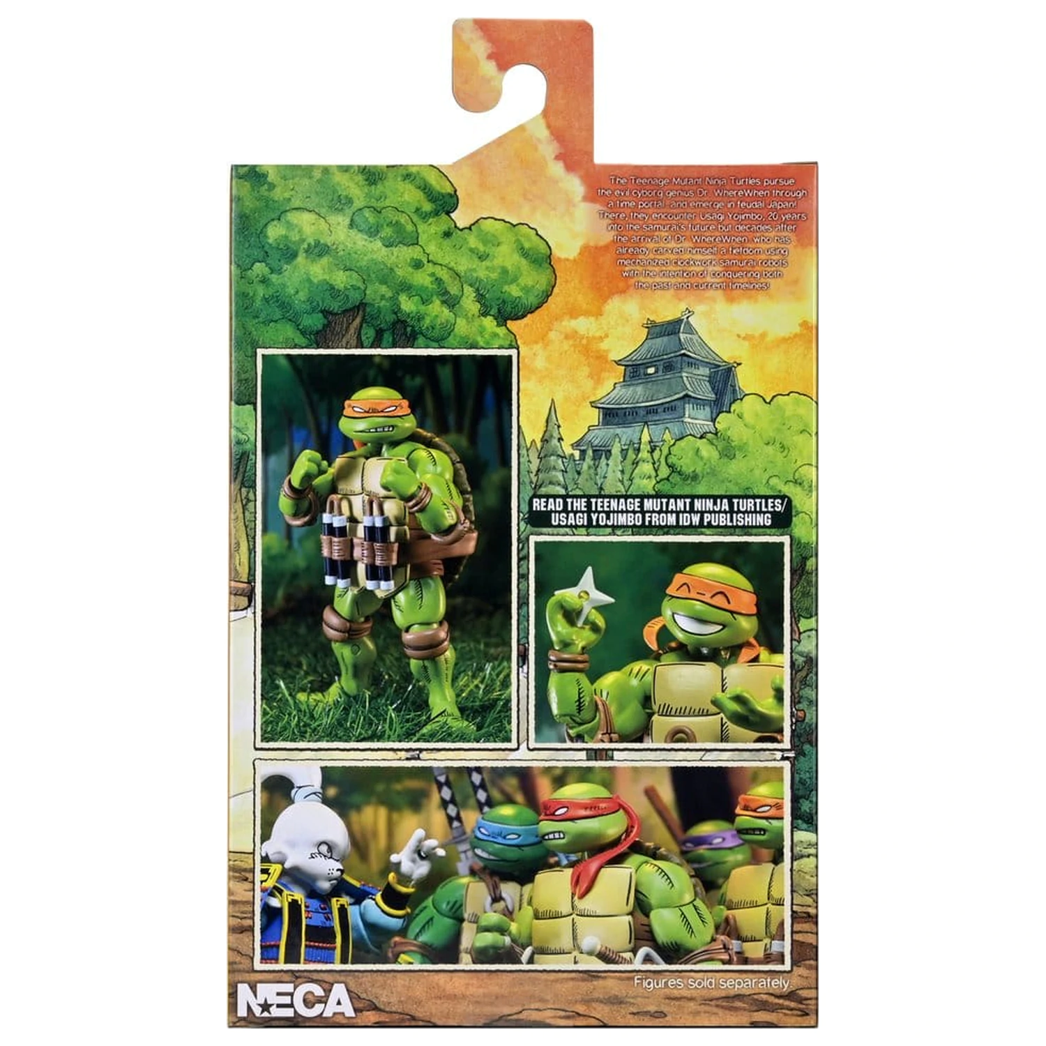Teenage Mutant Ninja Turtles x Usagi Yojimbo Ultimative Actionfigur Michelangelo 18 cm Produktfoto