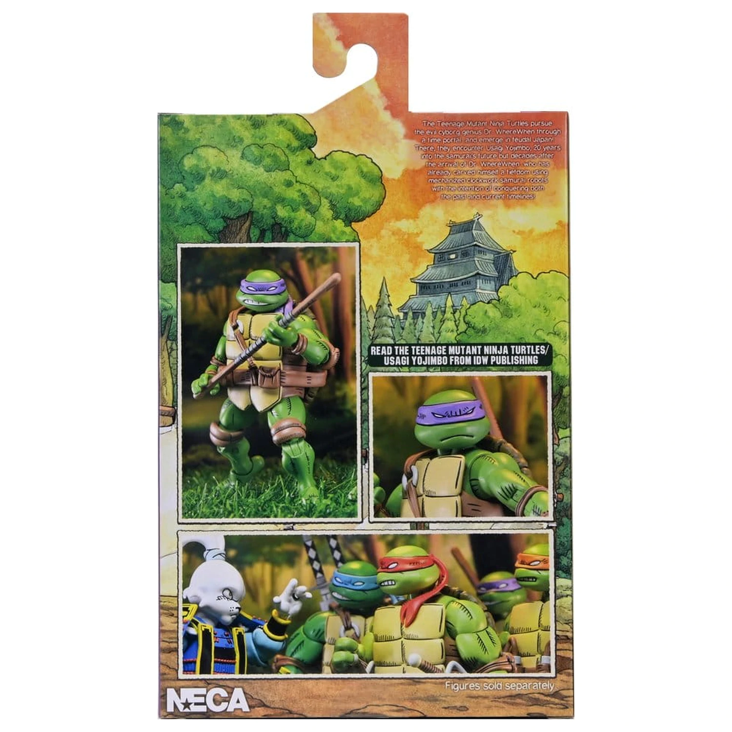 Teenage Mutant Ninja Turtles x Usagi Yojimbo Ultimative Actionfigur Donatello 18 cm Produktfoto