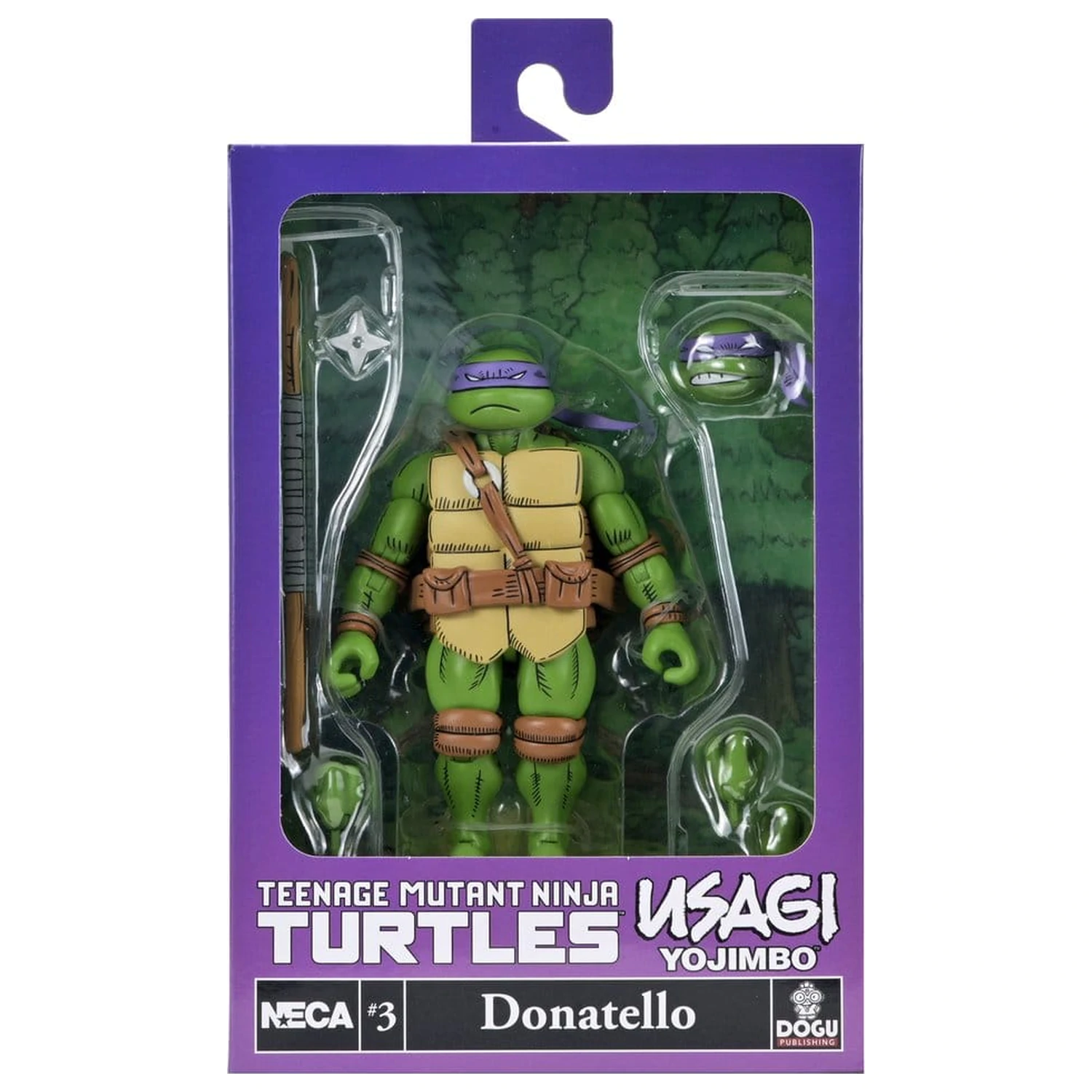 Teenage Mutant Ninja Turtles x Usagi Yojimbo Ultimative Actionfigur Donatello 18 cm Produktfoto