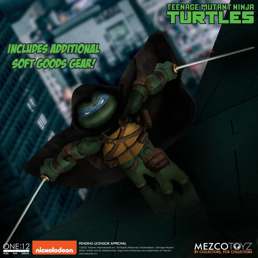 Teenage Mutant Ninja Turtles XL Actionfiguren Deluxe Box Set 17 cm Produktfoto