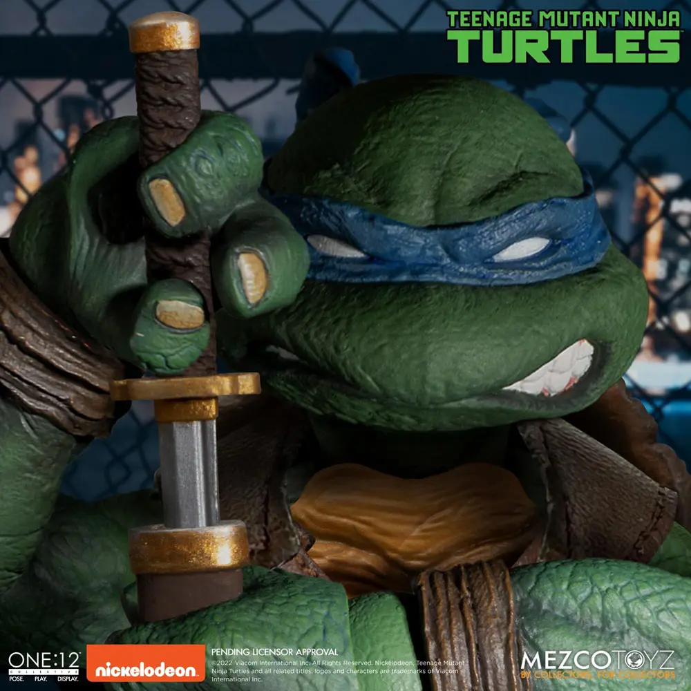 Teenage Mutant Ninja Turtles XL Actionfiguren Deluxe Box Set 17 cm Produktfoto