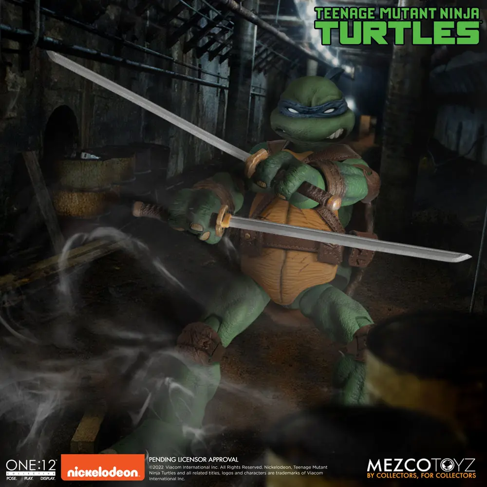 Teenage Mutant Ninja Turtles XL Actionfiguren Deluxe Box Set 17 cm Produktfoto