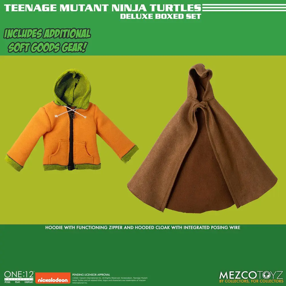 Teenage Mutant Ninja Turtles XL Actionfiguren Deluxe Box Set 17 cm Produktfoto