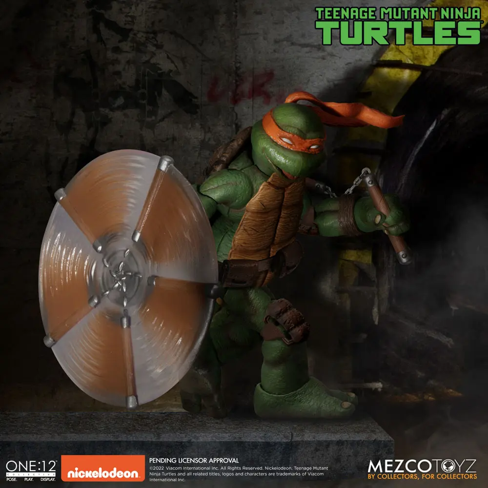 Teenage Mutant Ninja Turtles XL Actionfiguren Deluxe Box Set 17 cm Produktfoto