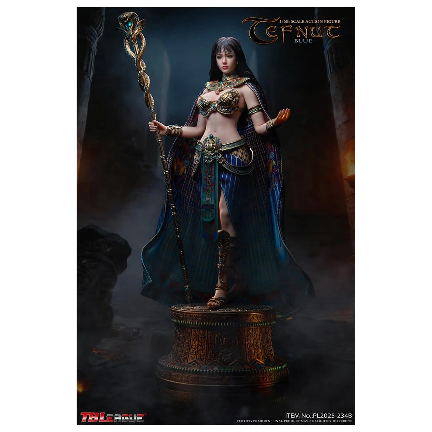 Tefnut Actionfigur 1/6 Blue Edition 30 cm Produktfoto